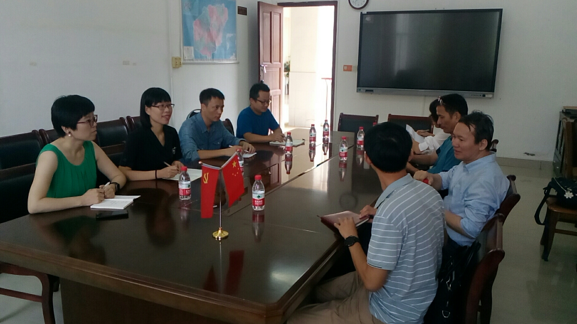 我院与海软网络工程学院研讨合作办学事宜